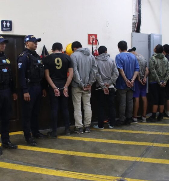 Señales GPS permiten localizar furgón robado y capturar a ocho personas en Villa Nueva
