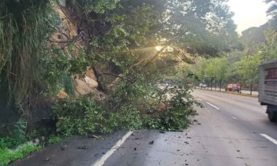 ¿Qué pasó en la ruta Interamericana Derrumbe afecta el paso en el km 23