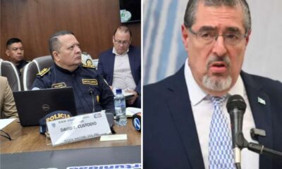 Arévalo evita comparecer ante la prensa en medio de crisis de la PNC