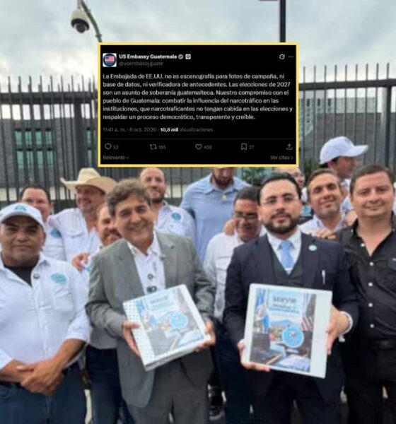Embajada de EE. UU. responde tras gestión de Carlos Pineda “No es escenografía para fotos de campaña”