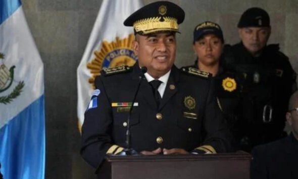 Erick Osoy asume la dirección de la PNC y anuncia reestructuración interna