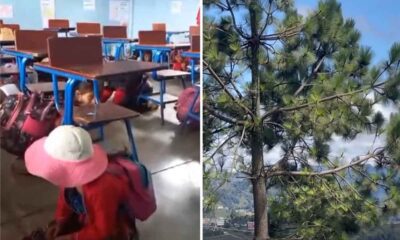 Estudiantes se refugian por disparos en Ixchiguán, San Marcos