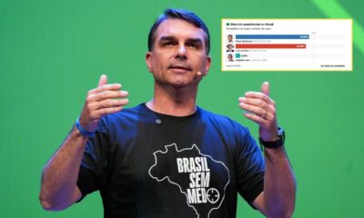 Flávio Bolsonaro toma ventaja sobre Lula en la elección presidencial de Brasil