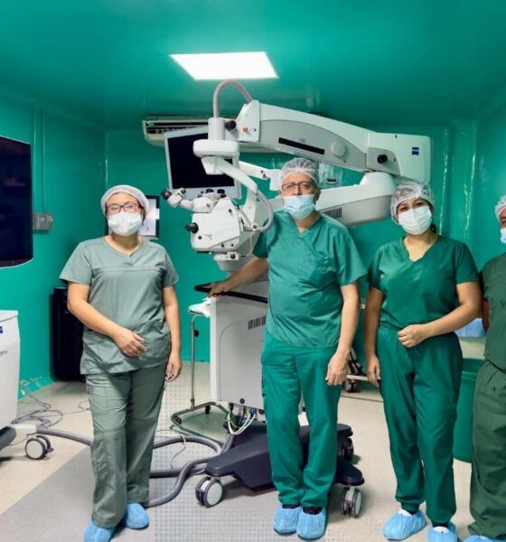 IGSS incorpora tecnología para cirugías de retina en Hospital Ceibal