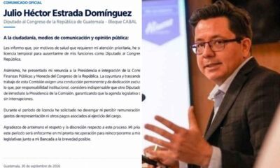 Julio Héctor Estrada deja la Comisión de Finanzas en plena discusión del Presupuesto 2027