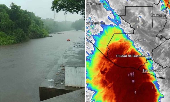 Lluvias continuarán este domingo en Guatemala estas son las regiones con mayor atención