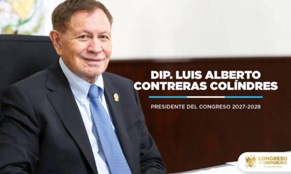 Luis Contreras seguirá al frente del Congreso tras acuerdo entre bancadas