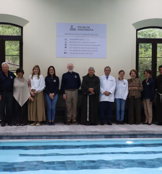 Obras Sociales del Santo Hermano Pedro inaugura piscina terapéutica para fortalecer la rehabilitación de sus residentes