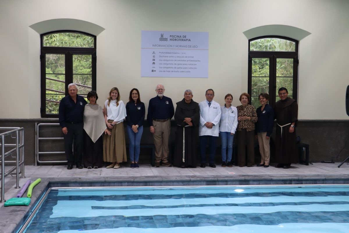 Obras Sociales del Santo Hermano Pedro inaugura piscina terapéutica para fortalecer la rehabilitación de sus residentes