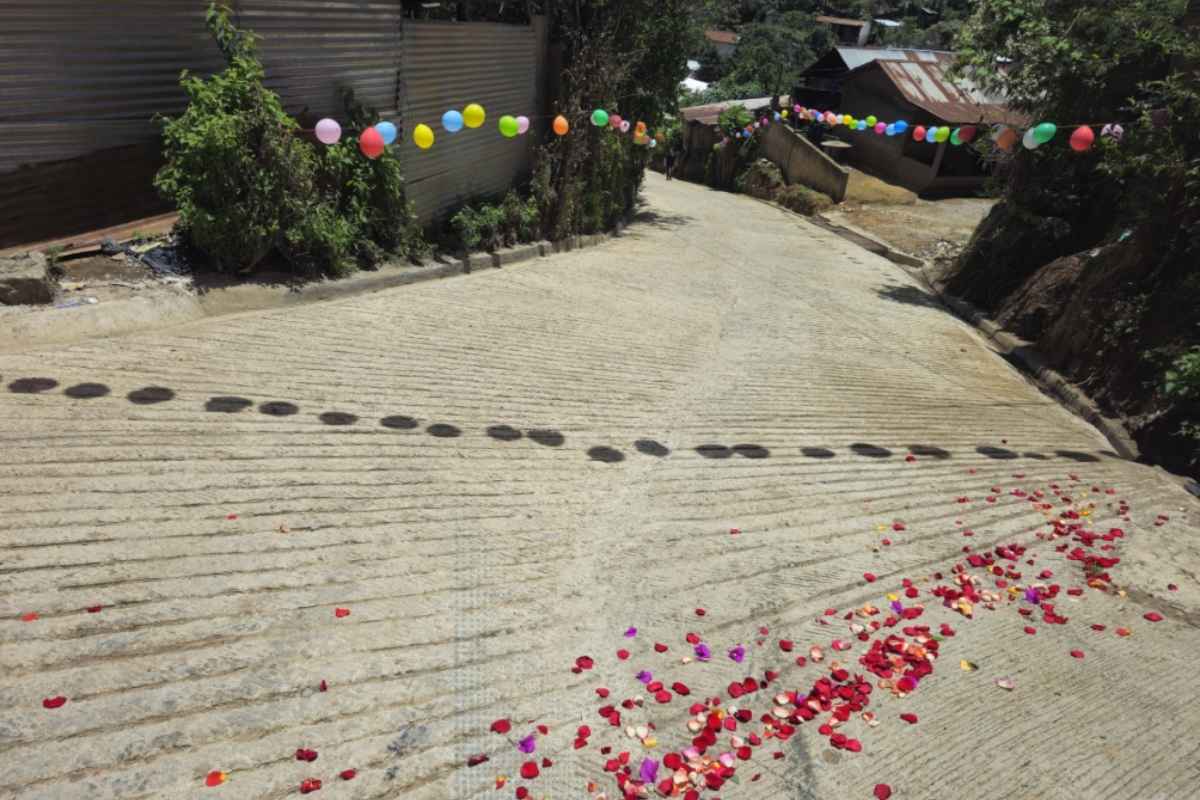 Pavimentación en Los Pajoques beneficia a 275 personas