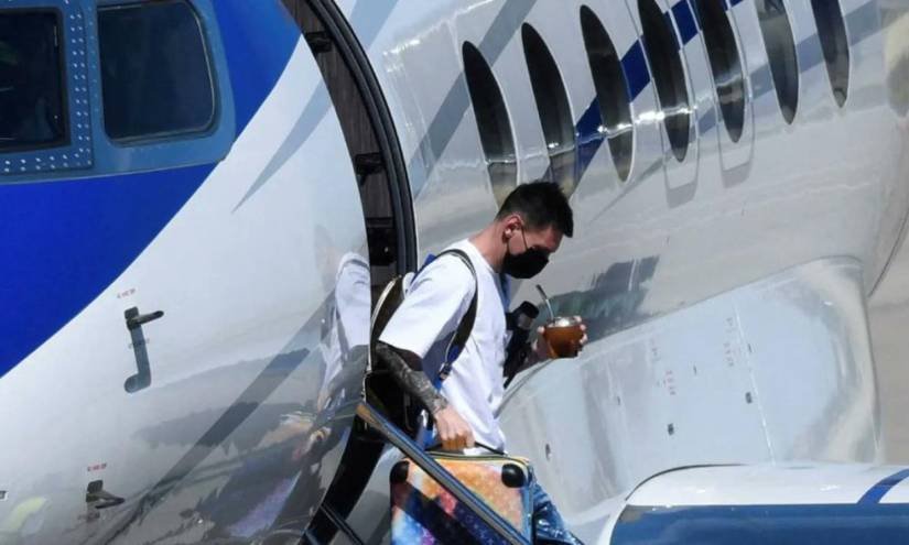 Messi llega a Miami