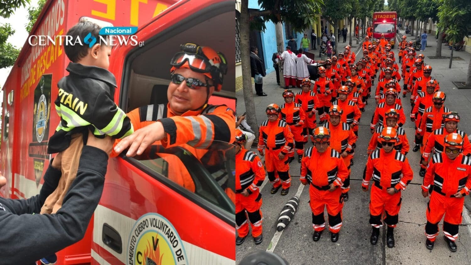 Cuerpo de Bomberos Voluntarios celebra 72 años de aniversario