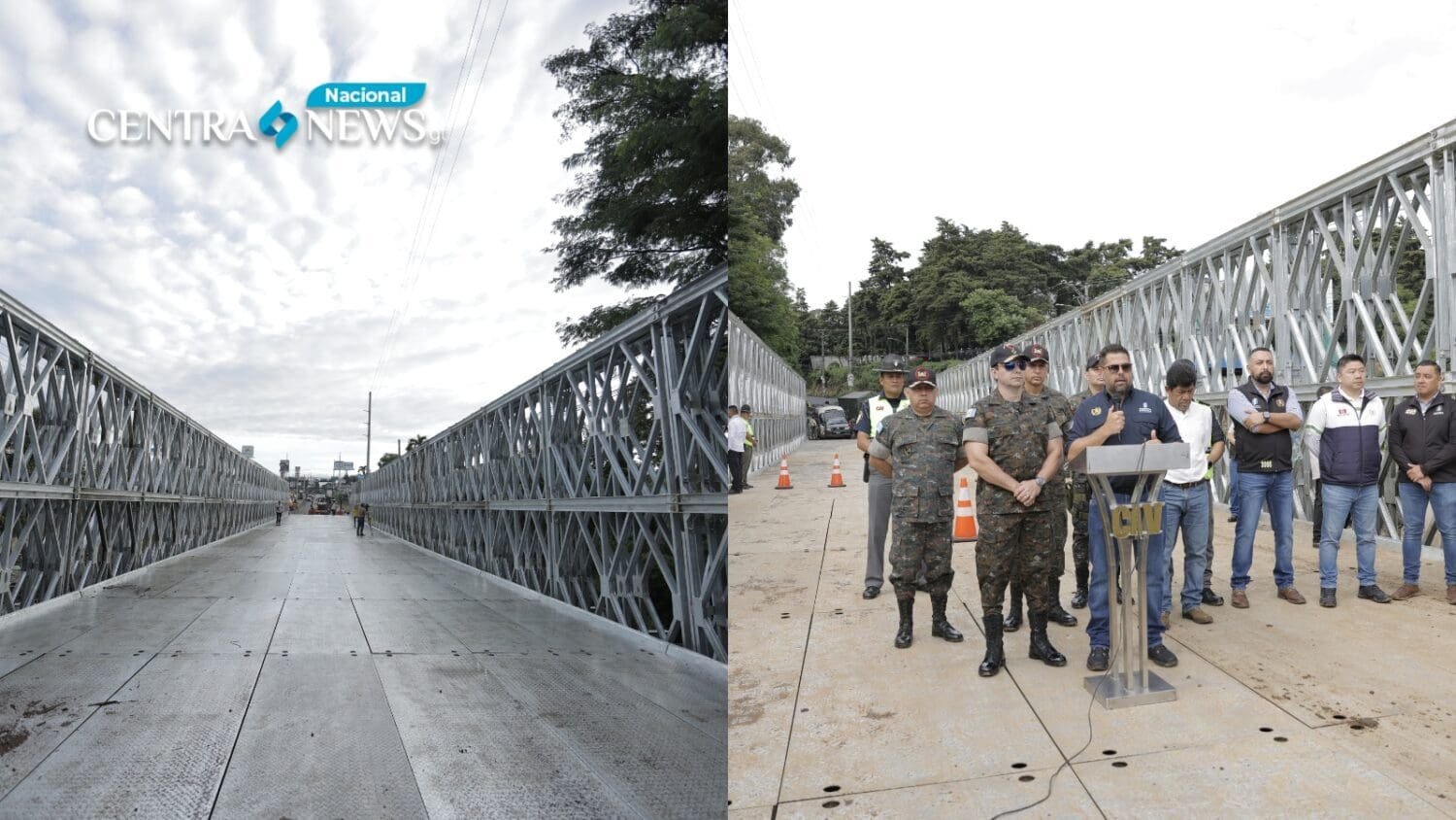 Habilitan paso vehicular en el Kilómetro 17.5