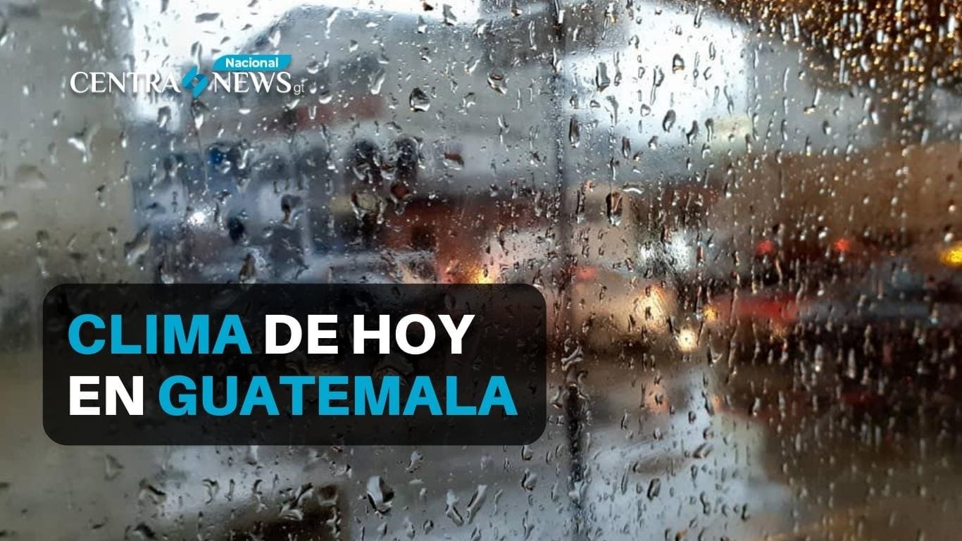 Insivumeh pronostica lluvias con relámpagos y truenos para la tarde y noche