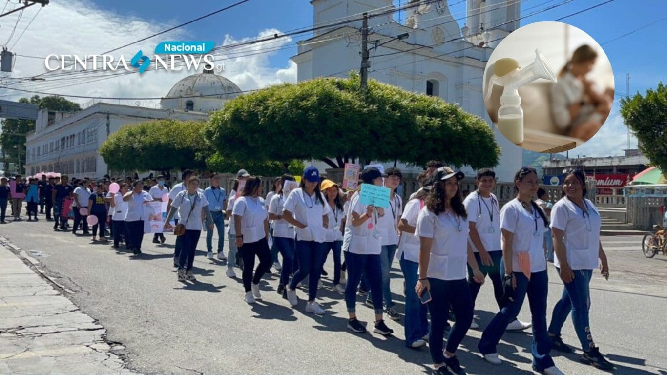 Zacapa se suma a la celebración de la Semana Mundial de la Lactancia Materna