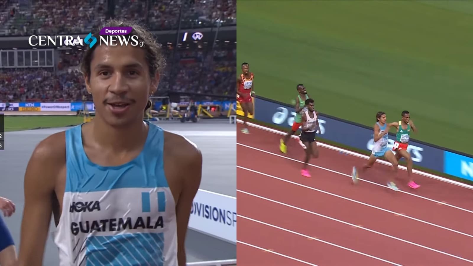 ¡Luis Grijalva va por medalla en la final de 5 mil metros en el Mundial de Atletismo!