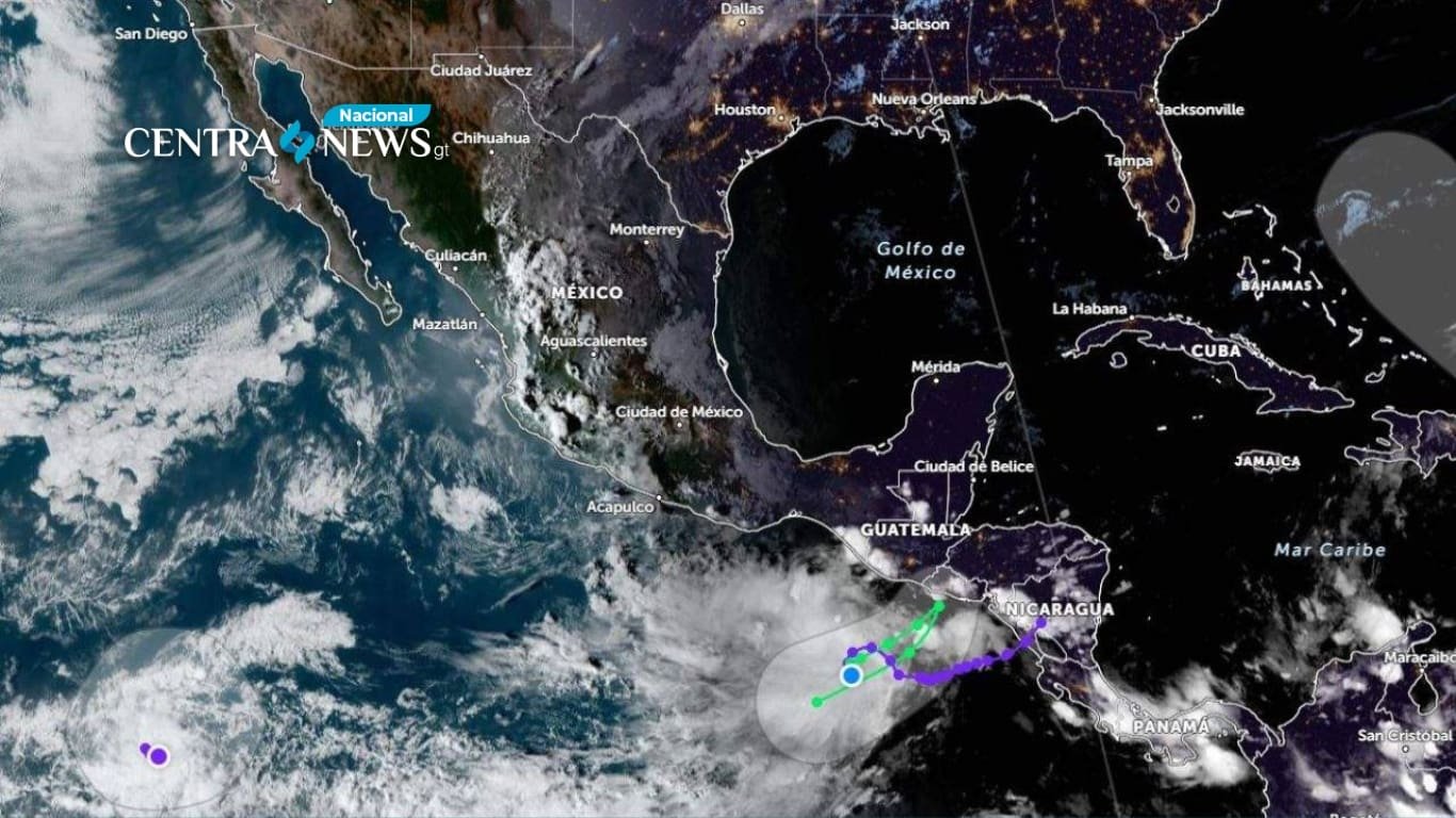 En los próximos días la depresión tropical 19-E, podría convertirse en una tormenta tropical