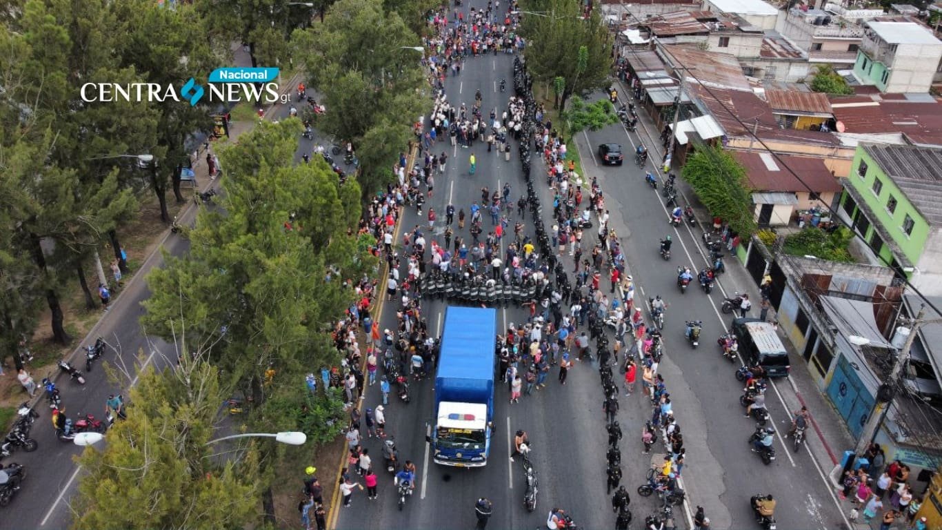Reducción de bloqueos en protestas en Guatemala Después de 13 días de manifestaciones