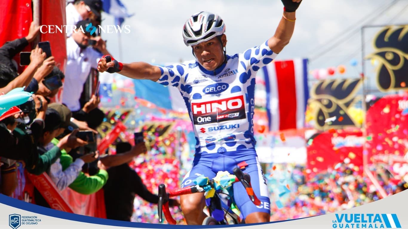 Esdras Morales triunfa en la octava etapa de la Vuelta a Guatemala 2023