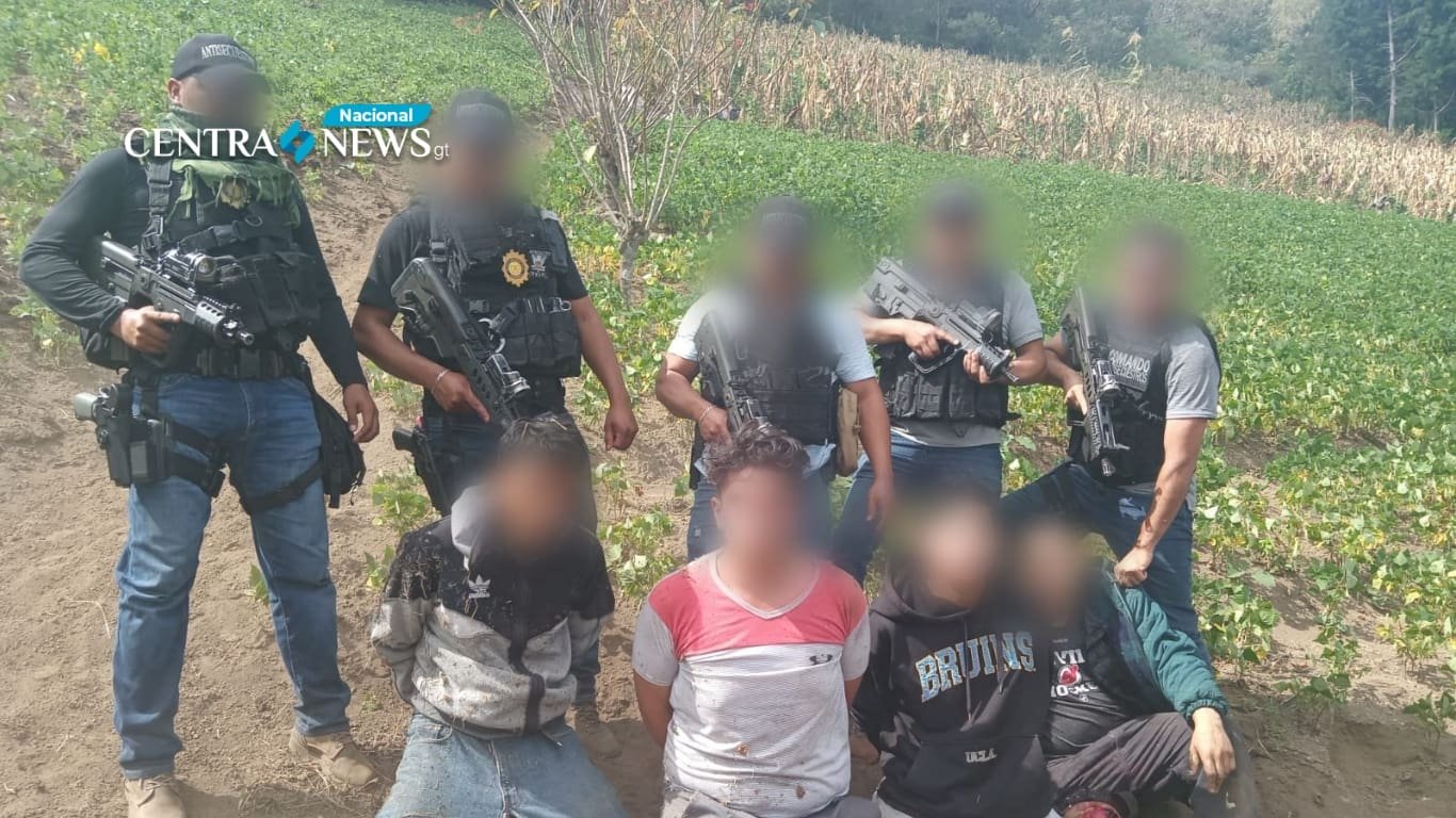 PNC libera pareja secuestrada en menos de 24 horas tras pedido de 100 mil quetzales