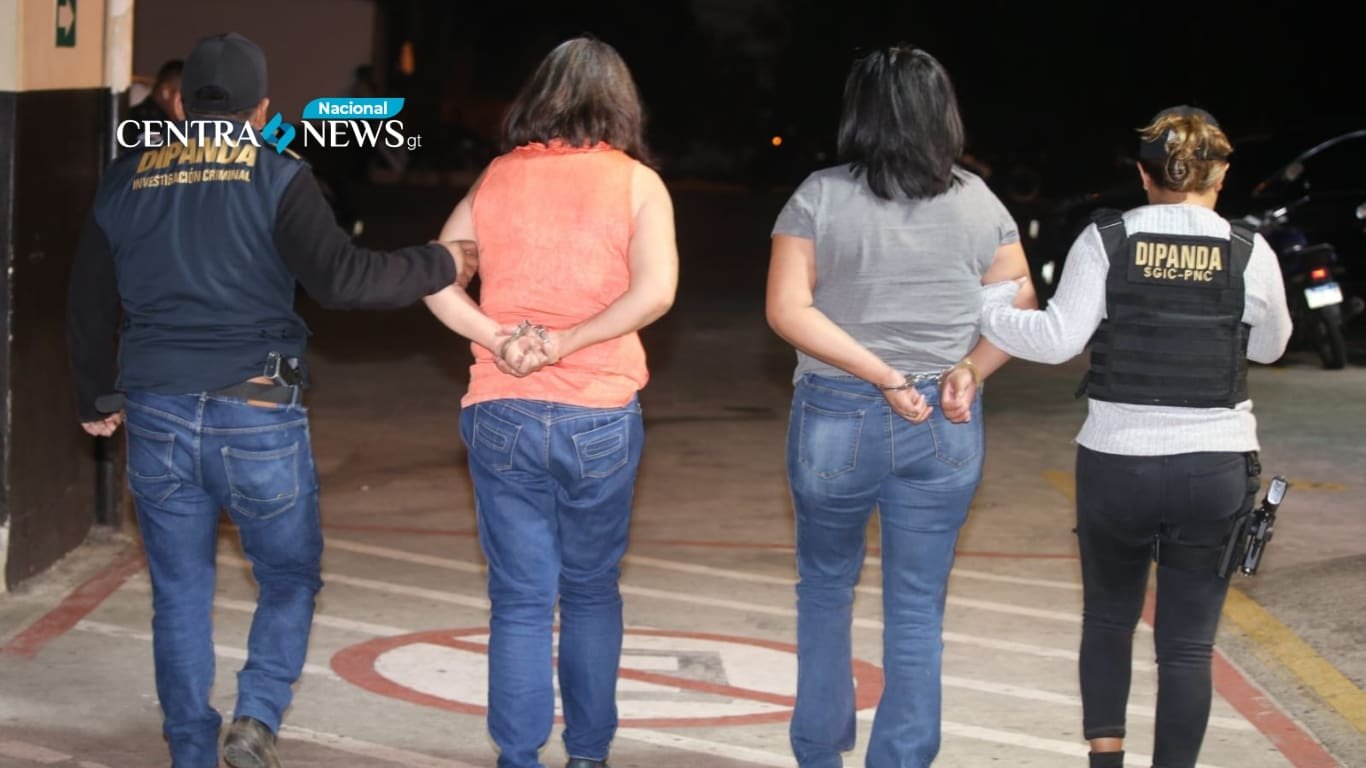 Madre e hija capturadas por extorsión a transportistas