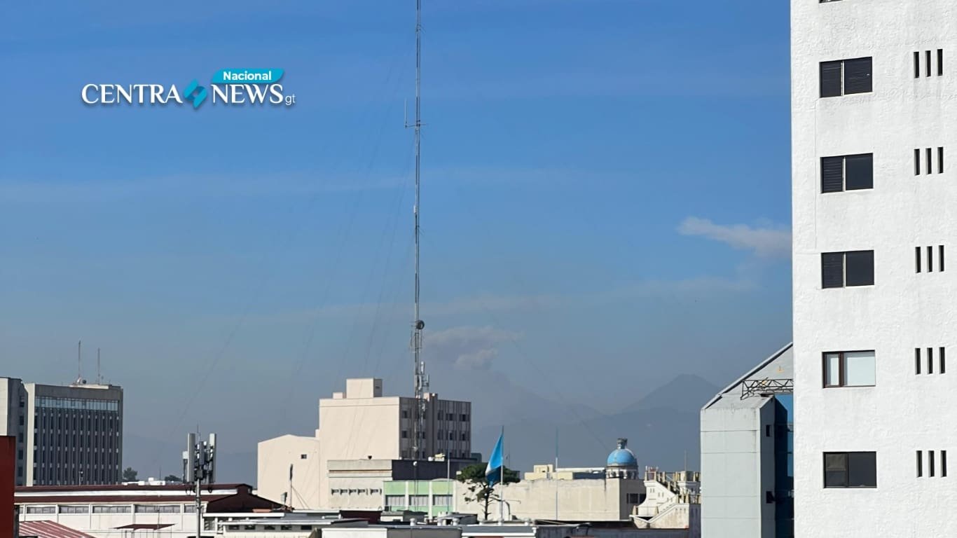 Persiste la caída de ceniza por actividad del Volcán de Fuego