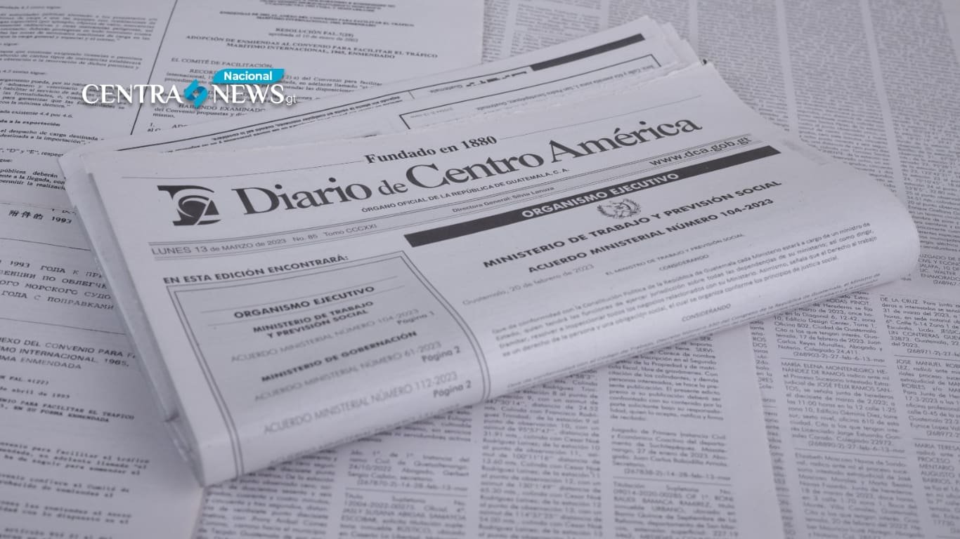 Publicado Acuerdo Gubernativo que establece el nuevo salario mínimo