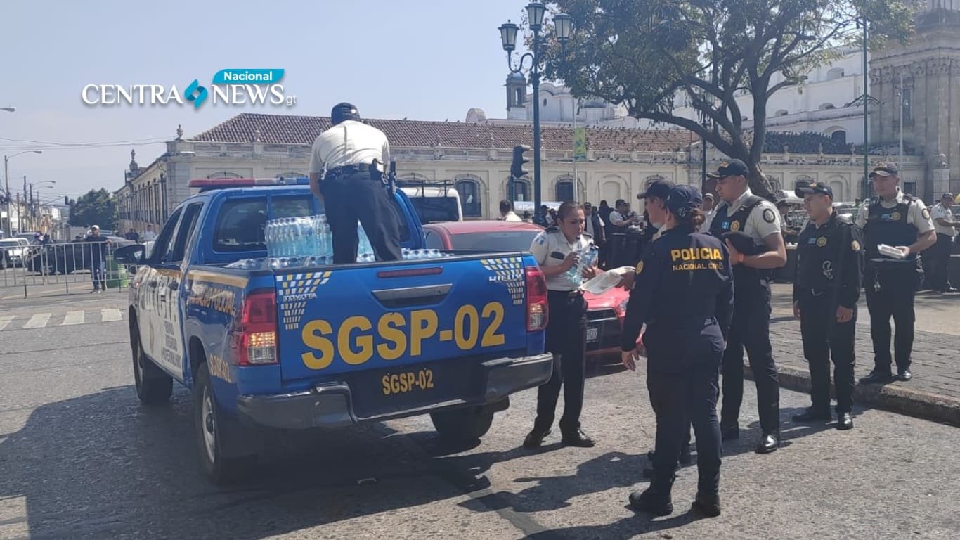 Alrededor de 9 mil policías desplegados en el centro del país para transmisión de mando