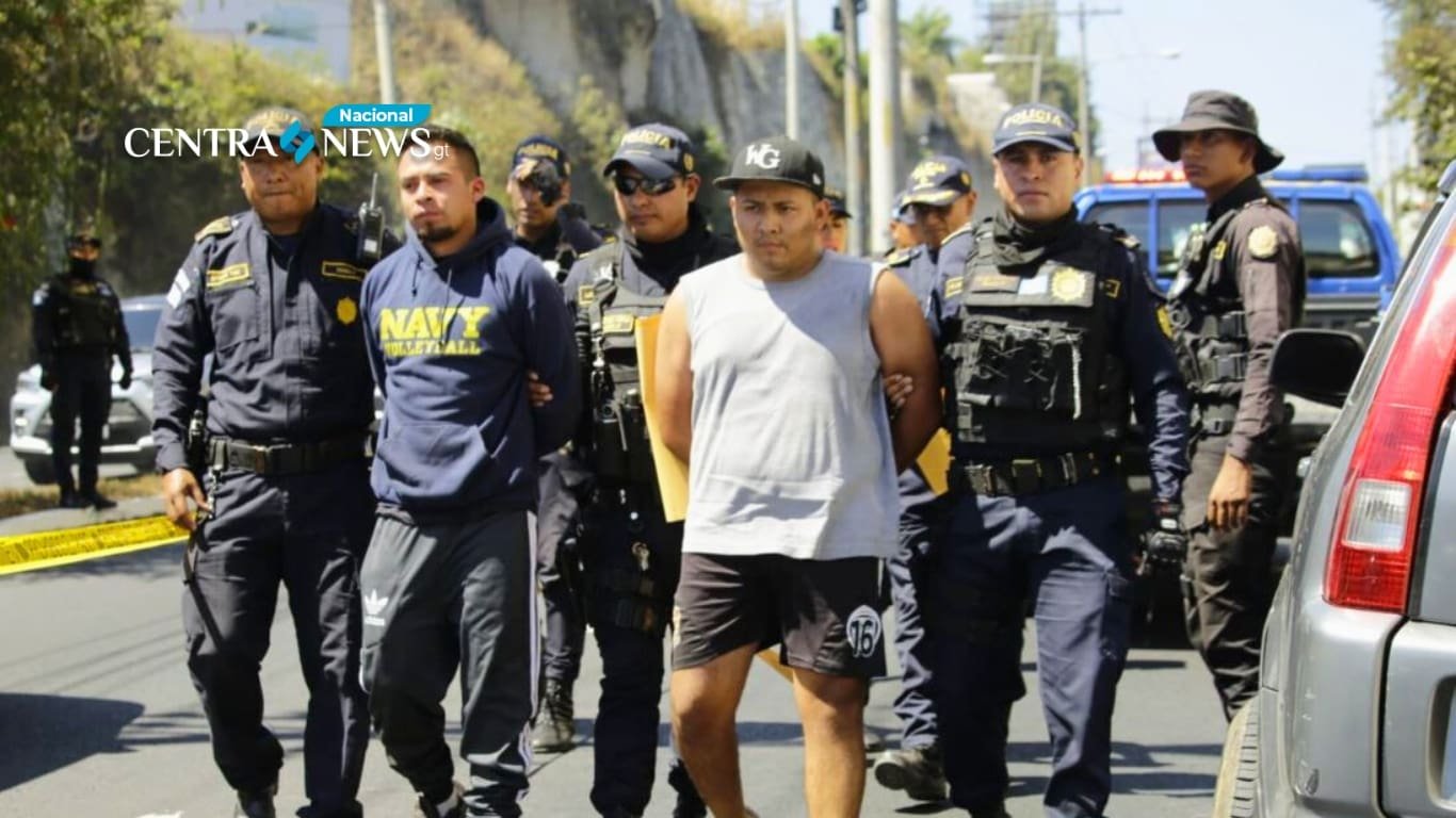 Capturan a dos hombres