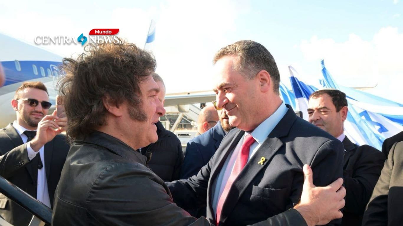 Javier Milei confirma tras llegar a Israel que trasladará embajada argentina a Jerusalén