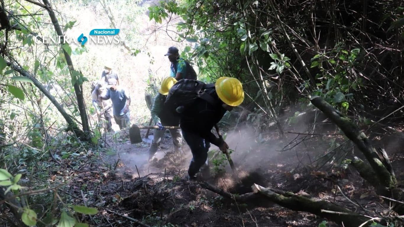 Conred reporta 16 incendios forestales vigentes en el país