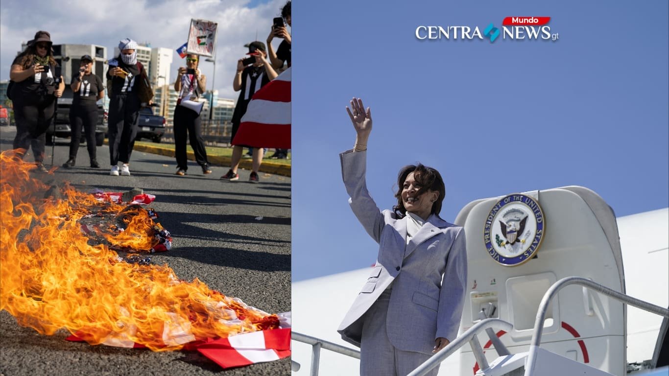Puerto Rico Protestas en contra de la visita de la vicepresidenta de Estados Unidos