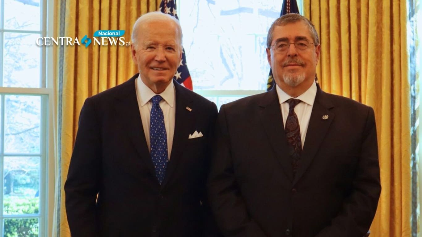 Se reúnen Presidentes de Estados Unidos y Guatemala