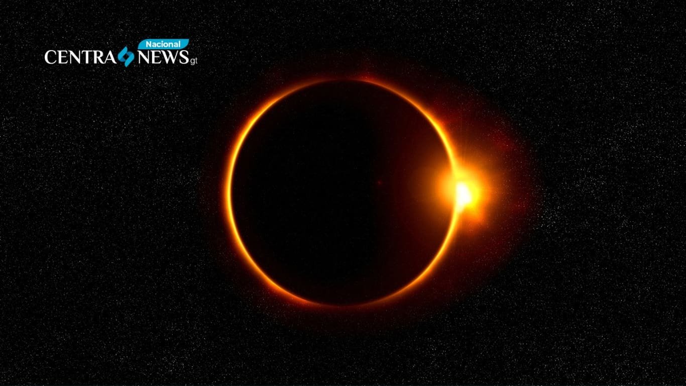 Eclipse solar parcial en Guatemala