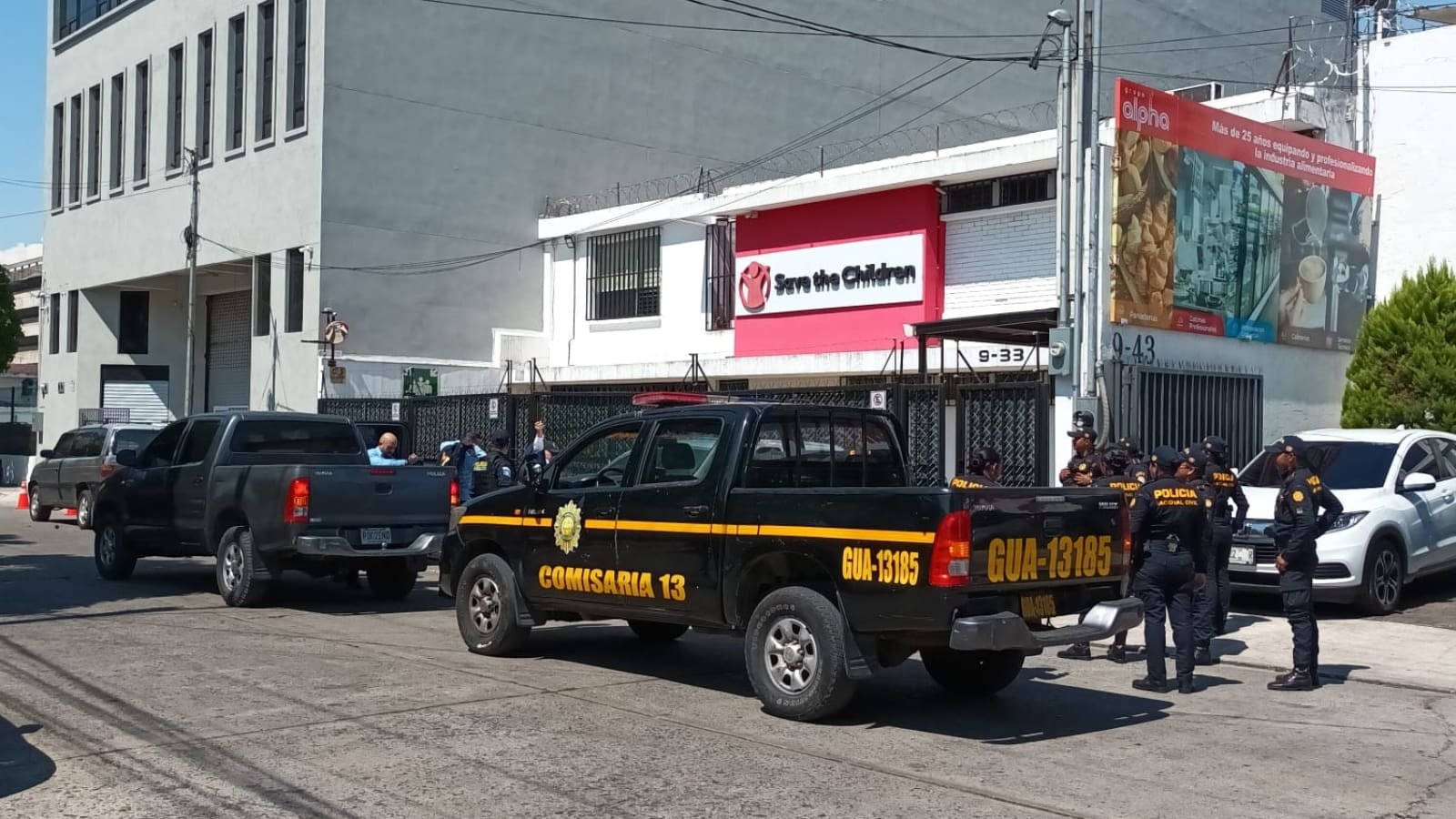 Operativo judicial en Save The Children Guatemala