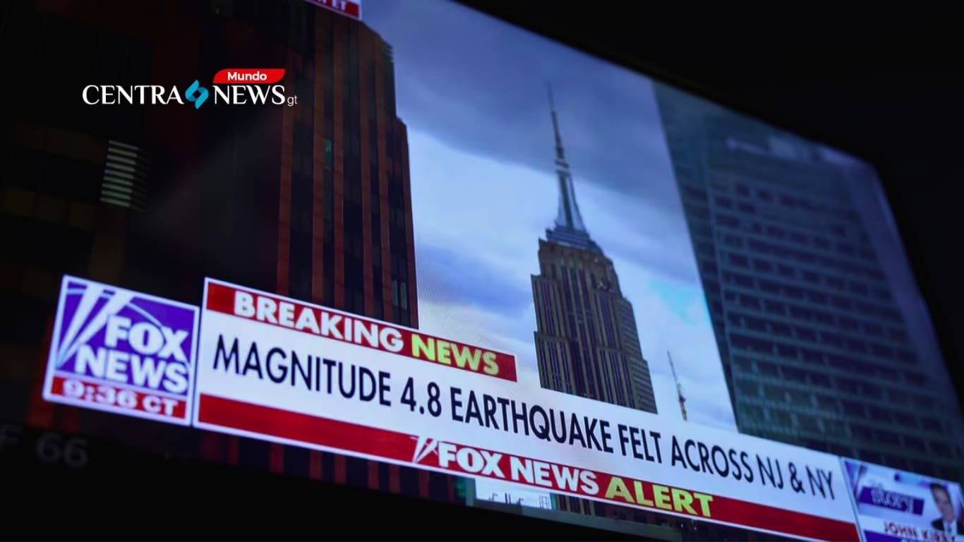 Terremoto de magnitud 4,8 sacude Nueva York, Filadelfia y Washington