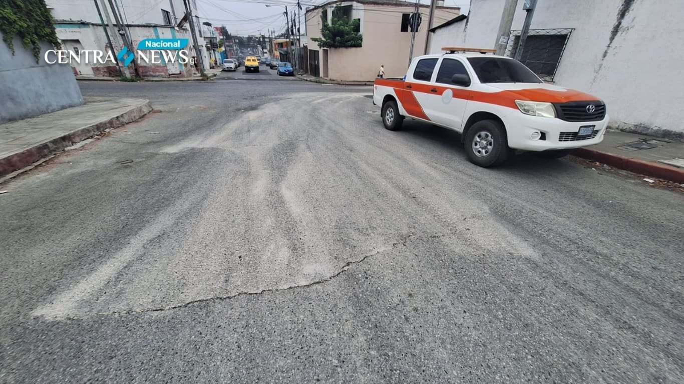 hundimiento en zona 13