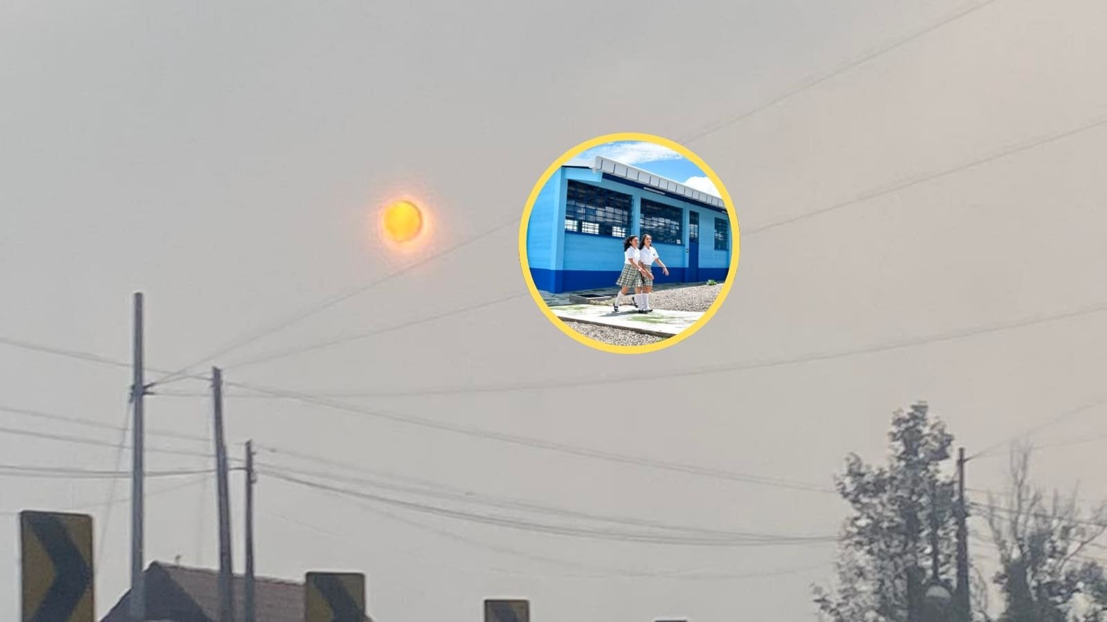 MINEDUC suspende actividades al aire libre Calidad del aire en Guatemala se mantiene en peligroso