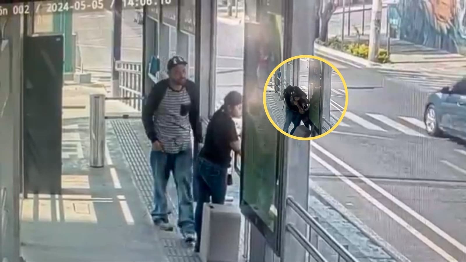 Identifican rostro del agresor que atacó a mujer en una estación del transmetro