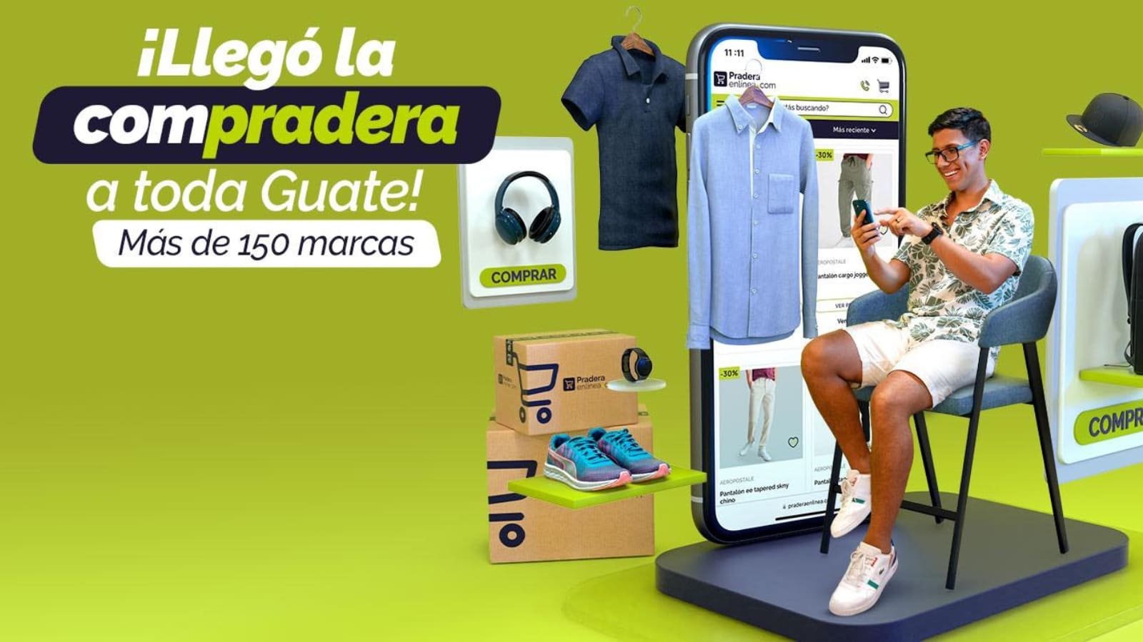 Pradera lanza el primer centro comercial virtual de Guatemala