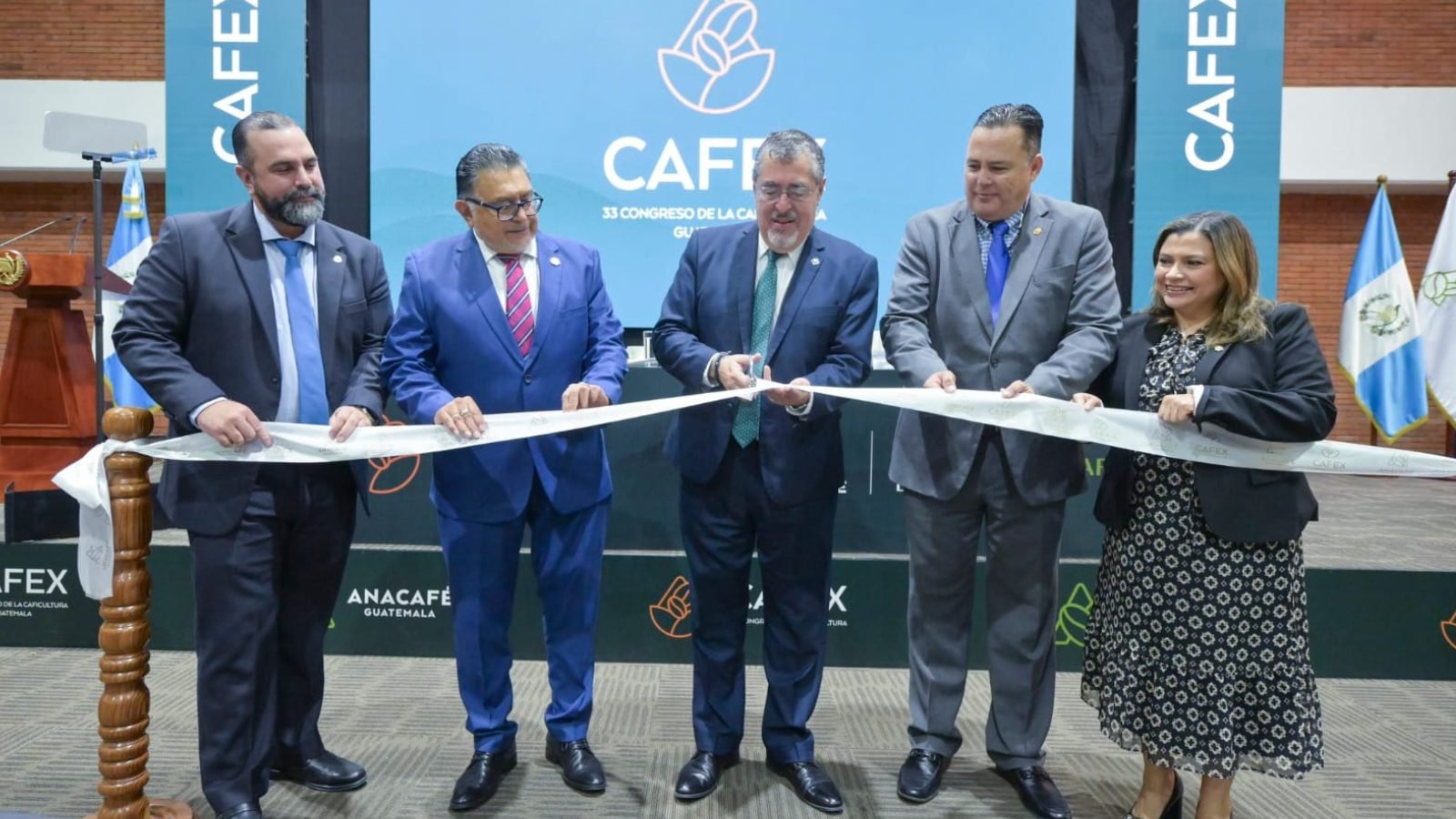 Gobierno de Guatemala, destaca el fortalecimiento a la caficultura y agricultura durante la inauguración de CAFEX
