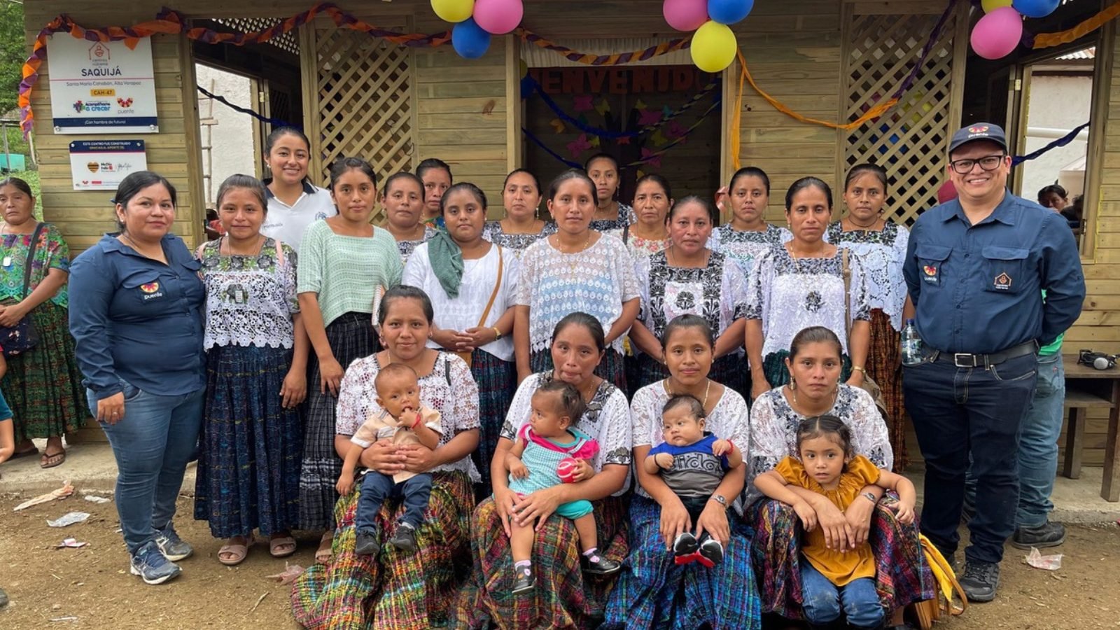 Inauguran 14 centros Nútreme en Santa María Cahabón, Alta Verapaz