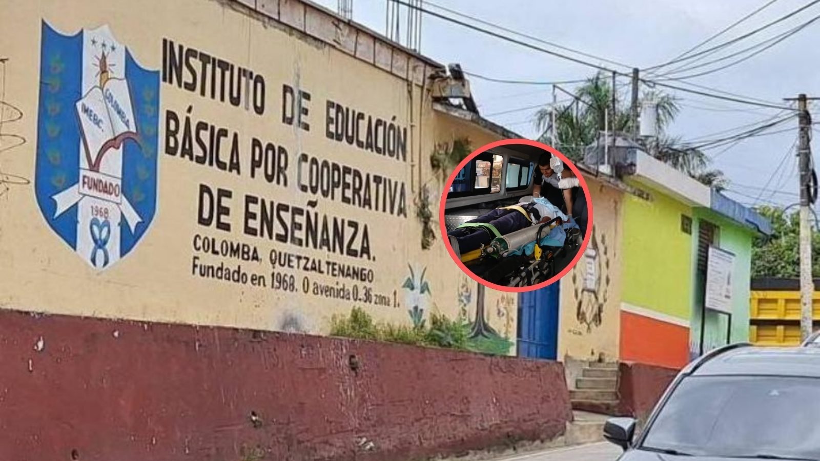 Clases serán virtuales tras violento ataque en instituto de Colomba Costa Cuca, Quetzaltenango