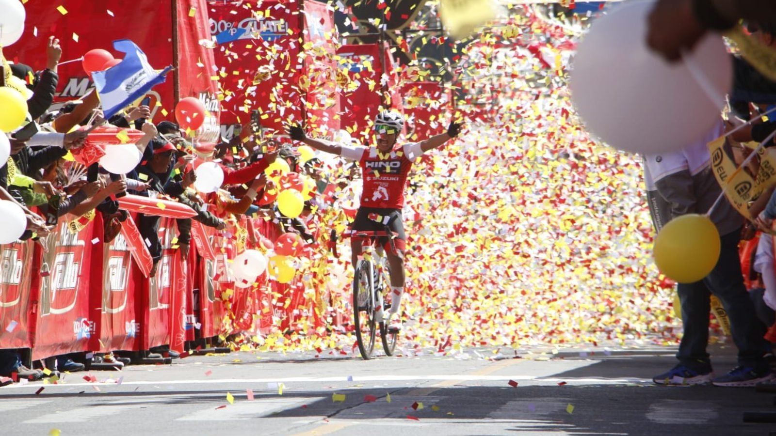 Cierre vehicular en Santa Catarina Pinula Inicia la 63 Vuelta Ciclística a Guatemala