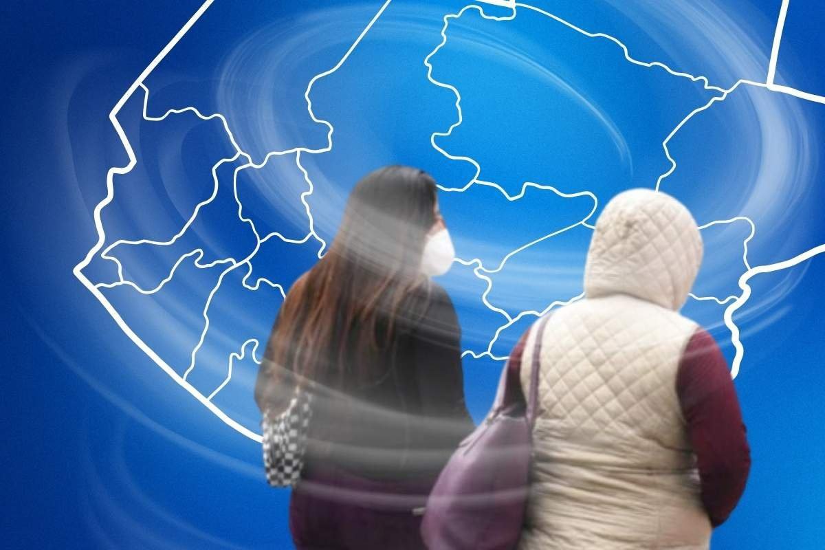 Frentes fríos en Guatemala Insivumeh advierte temperaturas extremas esta semana