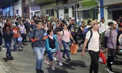 Primera caravana migrante de 2025 inicia su recorrido desde México hacia Estados Unidos
