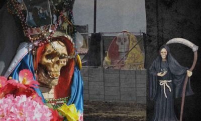 Polémica en Cantel por construcción de templo de la Santa Muerte y estatua gigante