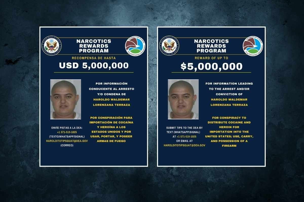 EE.UU. ofrece US$5 millones por Haroldito, el fugitivo del clan Lorenzana