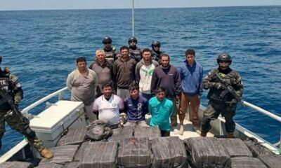 El Salvador detiene a presuntos narcos guatemaltecos con 1.3 toneladas de cocaína