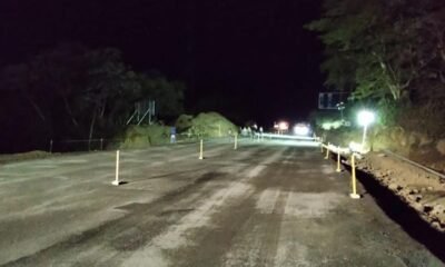 Reabren paso en kilómetro 44 con restricciones tras 72 horas de trabajos